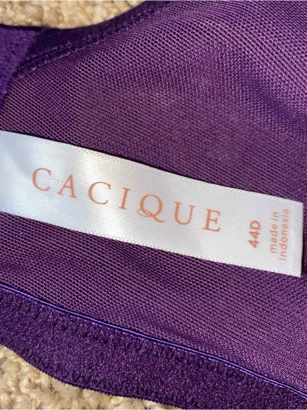 Cacique comfortable purple